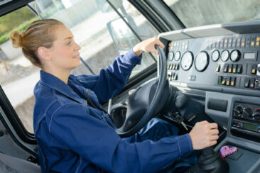 Conducteurs de véhicules au féminin