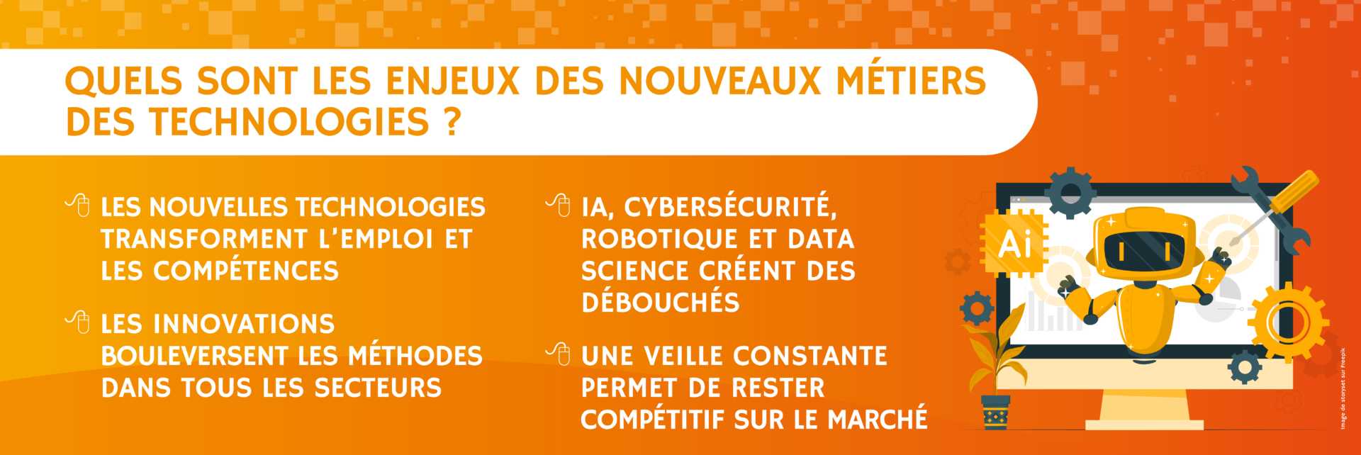 Les enjeux des nouveaux métiers