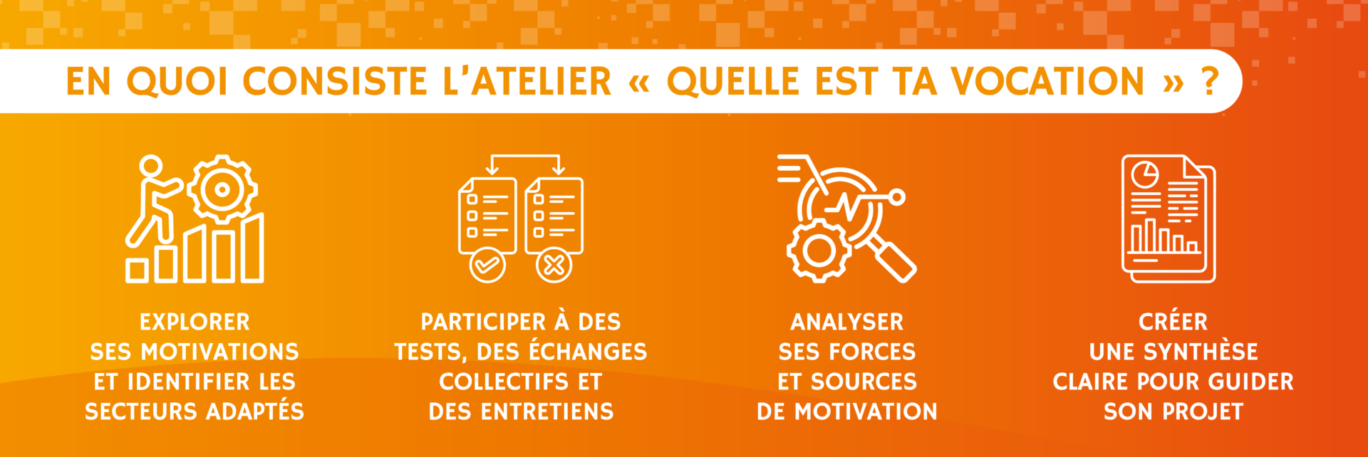 L'atelier de la mission locale sur l'orientation professionnelle