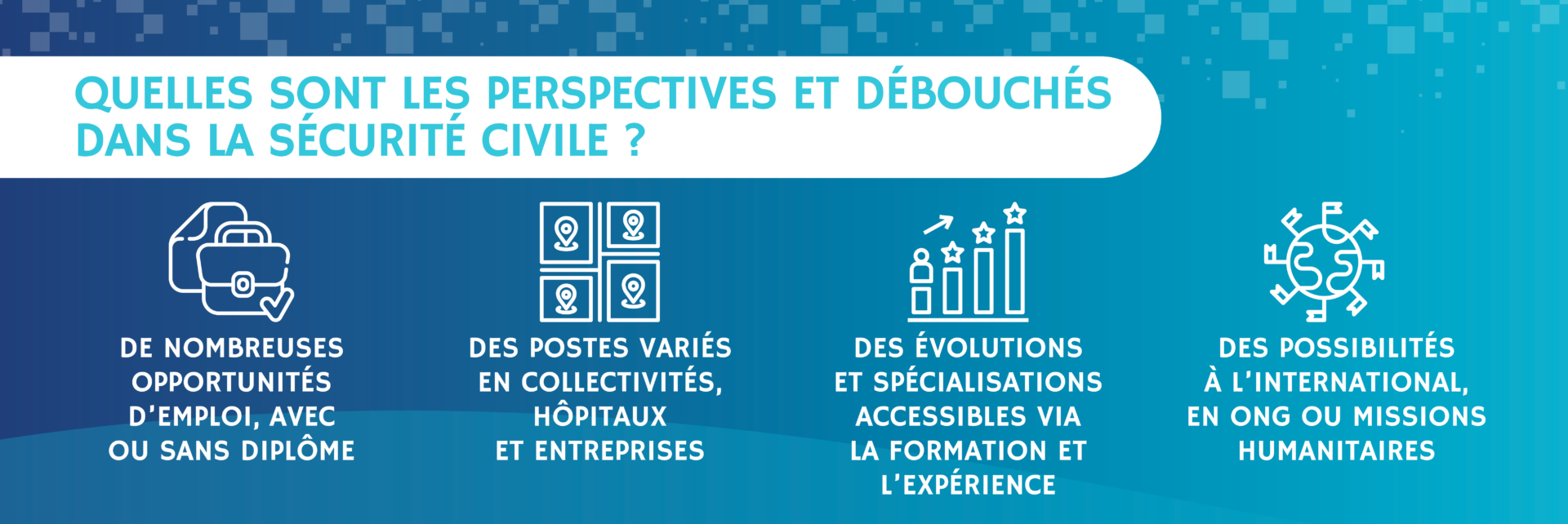 Les perspectives d'évolutions pour les métiers des secours